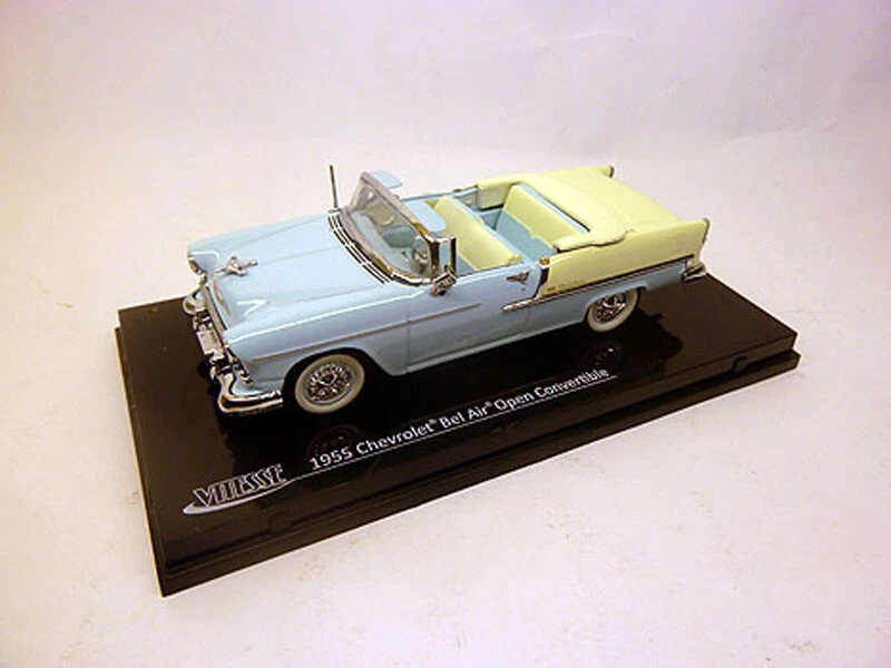 36295 Vitesse 1:43 Chevrolet Bel Air Convertible 1955 hell blau - Bild 1 von 1