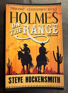 UNREAD Holmes on the Range ~ A Mystery by Steve Hockensmith ~ RARE E Edition - Picture 1 of 7