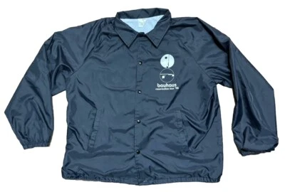 复古 Bauhaus Resurrection Tour 1998 Coach 夹克 — 第 1/4 张图片