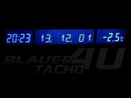 Écran bleu MID/TID Opel Astra F Tigra Corsa B aucune soudure - Bild 1 von 1