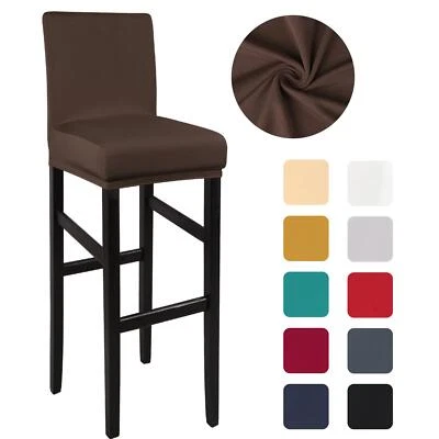 Stretch Bar Stool Cover for Bar Height Side Chair Slipcovers - Image 1 of 4