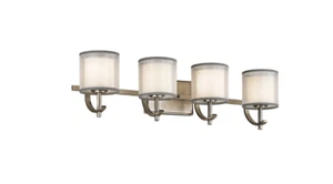 Kichler 45452 4 Light 28" Wide Bathroom Vanity Light - Grey - Picture 1 of 1