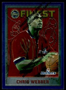 CHRIS WEBBER 1995-96 FINEST #144 - Picture 1 of 2