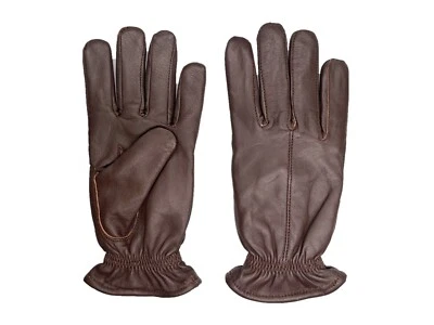 Guantes forrados de terciopelo de cuero de oveja genuino para mujer - (#01) S -XL Foto 1 de 2