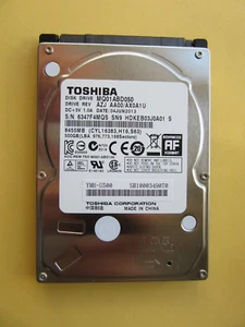 Toshiba 500GB SATA 2.5" HDD MQ01ABD050 G003138A AZJ AA00/ AX0A1U 2013 China - Picture 1 of 3