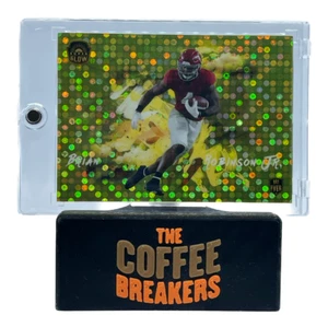 BRIAN ROBINSON JR #77 2021 SUPER GLOW 1ST EVER Yellow sparkle #1/1 !!! - Picture 1 of 2