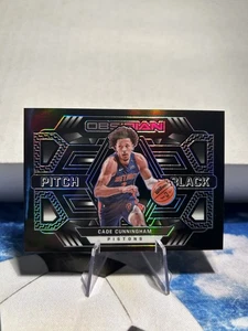 2021-22 Panini Obsidian Cade Cunningham Pitch Negro/75 Pistones Novato - Imagen 1 de 2
