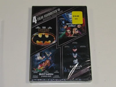 Warner Brothers 4 Film Favorites Batman Collection Rated PG 13 - Image 1 of 2