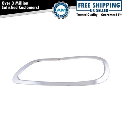 Faro delantero lámpara bisel moldura cromo lado izquierdo para Freightliner 106 112 Foto 1 de 4