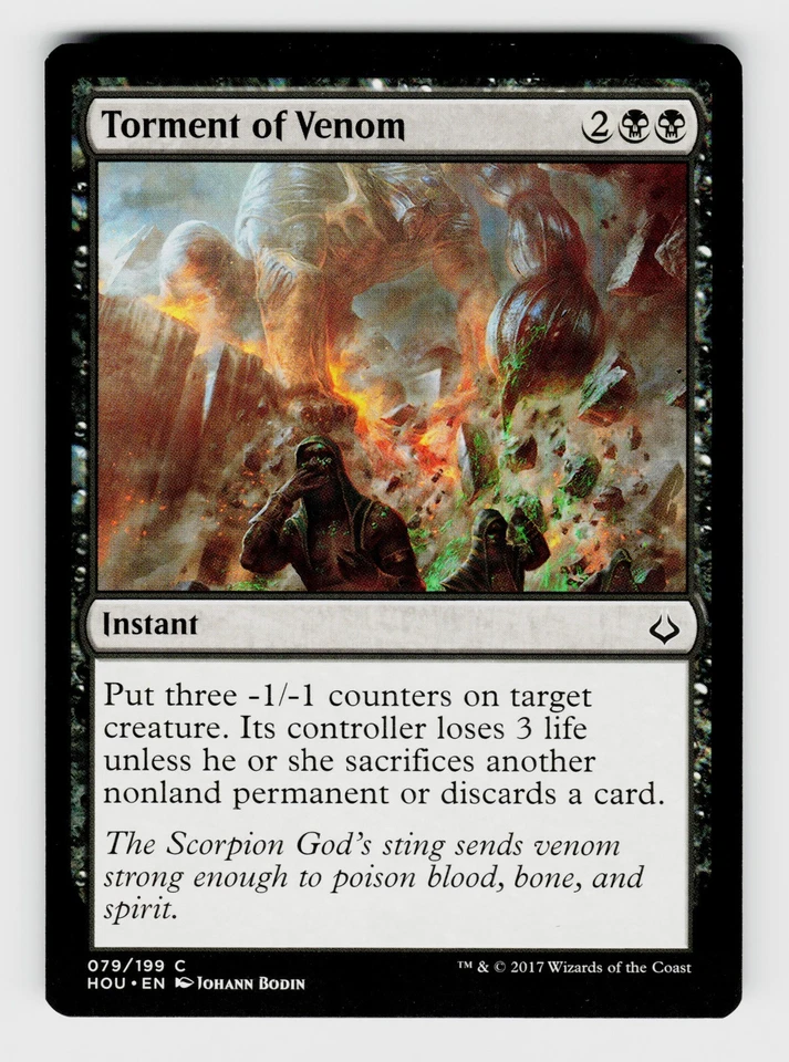 MTG, The List Reprints, Torment of Venom, regular, No.79, C - Image 1 of 1