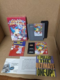 Krusty's Fun House for Nintendo NES Complete in Box with poster The Simpsons