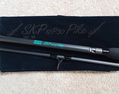 Shakespeare SKP 12P30 Pike Specimen Fishing Rod 3.6m 3lb TC Superb! - Image 1 of 4