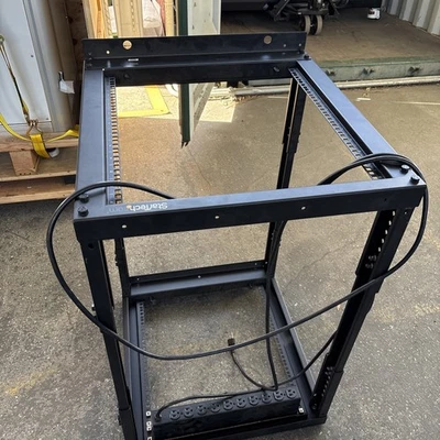 StarTech 12U Adjustable Depth 4 Post Server Rack - 4POSTRACK12U - Image 1 of 4