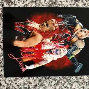 ZARIA SIGNED AUTOGRAPHED 8X10 PHOTO WWE NXT - Picture 1 of 1
