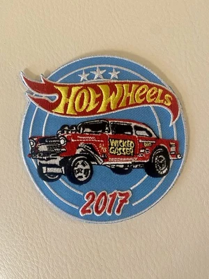 НАШИВКА 2017 Hot Wheels 17th Nationals Convention Pittsburgh, PA 55 Chevy Gasser - Изображение 1 из 2