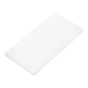 12 x 24 x 1 Inch Plastic UHMW Sheets, Opaque White Polyethylene Board DIY - Imagen 1 de 5