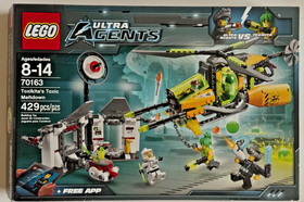 LEGO ULTRA AGENTS 70163 Toxikita&rsquo;s Toxic Meltdown Complete Manual & Figs Retired