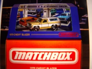Blazer Chevy Matchbox Mattel Creations 1979***SELLADO*** MUY BUEN ESTADO - Imagen 1 de 4