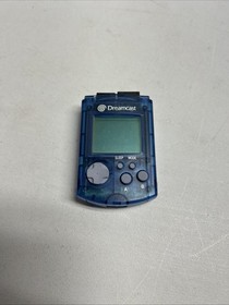 Official OEM SEGA Dreamcast Blue Visual Memory Unit VMU HKT-7000