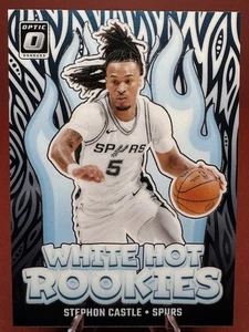 2024-25 Panini Donruss Optic - White Hot Rookies Stephon Castle #6 (RC) - Picture 1 of 2