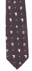 MOSCHINO Tie Designer Cravat Men's Fashion Gift for Husband Man Boyfriend - Picture 1 of 2