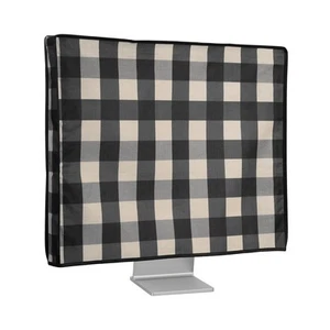 Leinen Hülle für 20-22" Monitor Schutzhülle Staubschutz Bildschirm Computer - Bild 1 von 8
