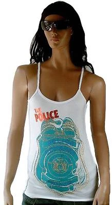 Amplified Official The Police Roxanne Strass Rock Star Top Shirt M 40 - Image 1 of 4