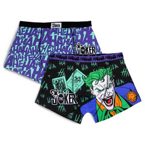 Mens 2 pack The Joker Gotham Boxer Shorts Batman Deal Bargain Christmas