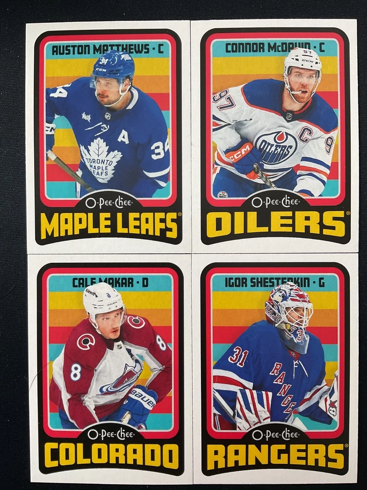 2024-25 O-Pee-Chee OPC Retro Single Cards #1-250 **You Pick From List** - Image 1 of 1