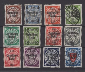 (WH23219) GERMAN REICH - 1939, MI 716/27, USED, CV € 80, SEE SCANS - Picture 1 of 2