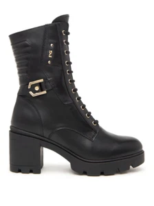 SCHUHE TRUNK AMPHIBIEN DAMEN SCHWARZ GÄRTEN I411902D LEDER 100 ORIGINAL AI2025 - Bild 1 von 4