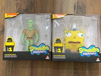 SpongeBob Squarepants Masterpiece Meme Series1 Squidward&Mocking Spongebob 2Pack - Image 1 of 4