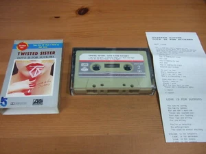 TWISTED SISTER LOVE IS FOR SUCKERS 1987 KOREA CASSETTES TAPE OWT-503 - Picture 1 of 3