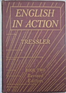 HC no DJ English in Action Tressler Book Two Revised Edition 1935 - Picture 1 of 3