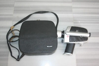 Caméra BAUER SUPER D3 1:18/10.5-32mm Super 8 + Sacoche Vintage (no nikkon,canon) - Photo 1/4