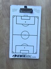 Kwik Goal Soccer Dry Erase Play  Clip Board 9” X 16”  NEW Sealed Package