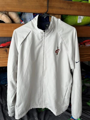 Chaqueta Cleveland Cavaliers Nueva con Etiquetas Nike Clima-Fit Talla L Beige Foto 1 de 4