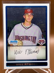WILL ATWOOD 2009 1ST BOWMAN CHROME # BCP79 