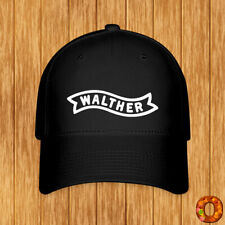 Walther Armory Logo Hat Baseball Cap Black / White S/M L/XL