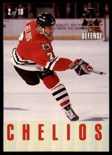 1993-94 Leaf Gold Leaf All-Stars #2 Chris Chelios/Larry Murphy