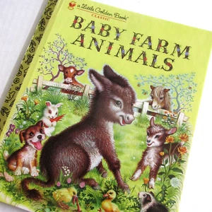 Baby Farm Animals Litte Golden Book Classic Garth Williams Illus Hardcover 2003 - Picture 1 of 4