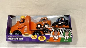 Shelcore Team Joe Gibbs Racing Rig Toy Nascar Tony Stewart & Denny Hamlin - Picture 1 of 2