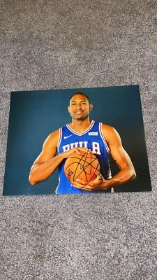 Foto 8x10 autografiada firmada por Al Horford - 76ers / Celtics Foto 1 de 4