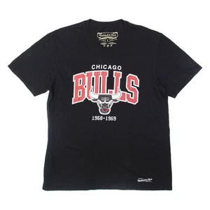 MITCHELL & NESS Chicago Bulls Damen T-Shirt Schwarz USA L - Bild 1 von 6