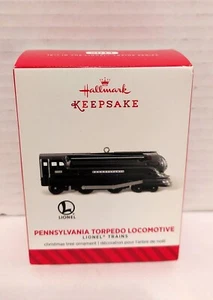 Hallmark 2014 Lionel #238E Pennsylvania Torpedo Stromlinienförmige Lokomotive Ornament - Bild 1 von 5