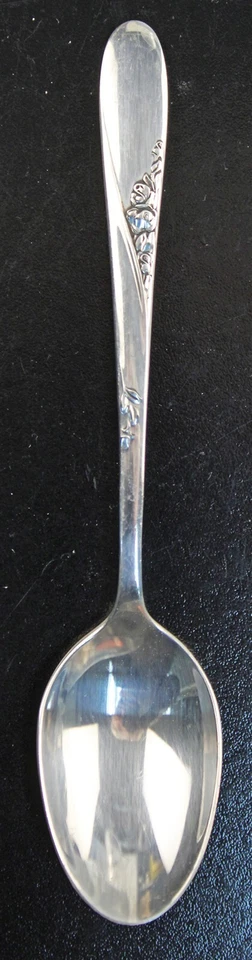 Easterling Sterling Rose Spray Demitasse Spoons - Image 1 of 1