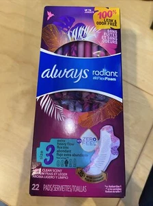 Always Radiant Flex Foam 22 Pads Size # 3 - Bild 1 von 6