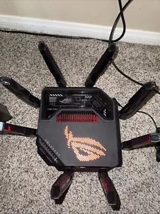 ASUS - ROG Rapture GT-BE98 Pro BE30000 Quad-band Gaming Router - Black - Picture 1 of 5