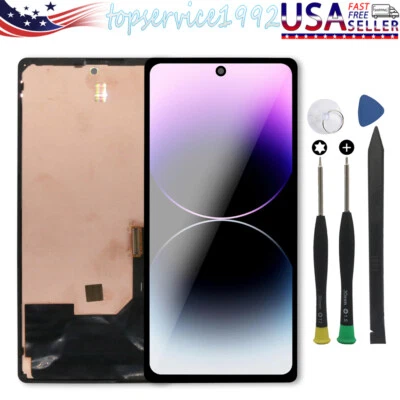 Conjunto de bisel de repuesto de pantalla táctil LCD para Google Pixel 6 GB7N6 G9S9B16 6,4 Foto 1 de 4