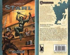 DAS SCHWARZE AUGE-DSA-Bd.123: ISENBORN IV: STAHL-Abenteuer Romane-neu - Imagen 1 de 1